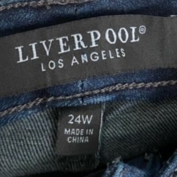 Liverpool Kennedy Straight Jeans in Halifax 24W - Picture 3 of 5